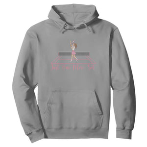 Just One More Set Hoodie Funny Tennis Player Gift For Women TS12 Sport Gray Print Your Wear