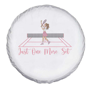 Just One More Set Spare Tire Cover Funny Tennis Player Gift For Women TS12 Print Your Wear