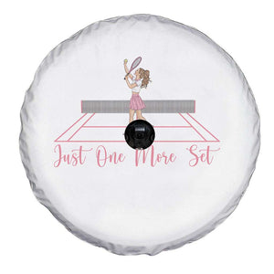 Just One More Set Spare Tire Cover Funny Tennis Player Gift For Women TS12 Print Your Wear