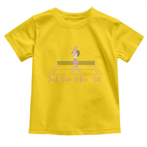 Just One More Set Toddler T Shirt Funny Tennis Player Gift For Women TS12 Daisy Print Your Wear