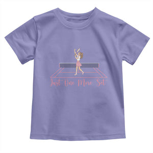 Just One More Set Toddler T Shirt Funny Tennis Player Gift For Women TS12 Violet Print Your Wear
