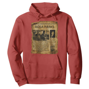 Rosa Parks Hoodie Female Empowerment History Gift TS12 Red Print Your Wear