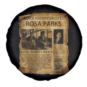 Rosa Parks Spare Tire Cover Female Empowerment History Gift TS12 Print Your Wear
