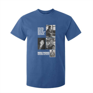 Rosa Parks T Shirt For Kid Strong Black Woman Leader TS12 Royal Blue Print Your Wear