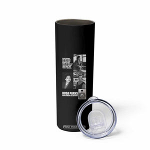 Rosa Parks Skinny Tumbler Strong Black Woman Leader TS12 Print Your Wear