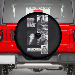Rosa Parks Spare Tire Cover Strong Black Woman Leader TS12 Black Print Your Wear