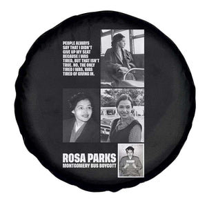 Rosa Parks Spare Tire Cover Strong Black Woman Leader TS12 Print Your Wear