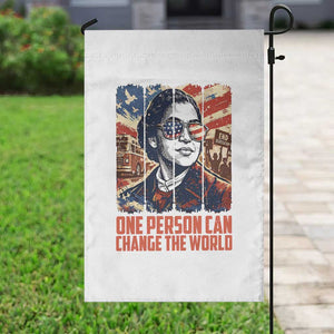 Rosa Parks Civil Rights Legacy Garden Flag One Person Can Change The World TS12 Print Your Wear