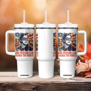 Rosa Parks Civil Rights Legacy Tumbler With Handle One Person Can Change The World TS12 Print Your Wear