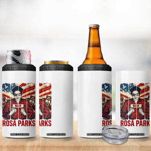 Nah Rosa Parks 4 in 1 Can Cooler Tumbler Black History Month Gift TS12 Print Your Wear