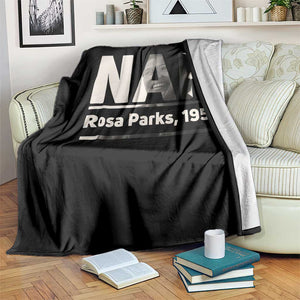 Nah Rosa Parks Throw Blanket Female Empowerment American History TS12 Print Your Wear