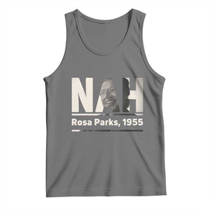 Nah Rosa Parks Tank Top Female Empowerment American History TS12 Black Heather Print Your Wear