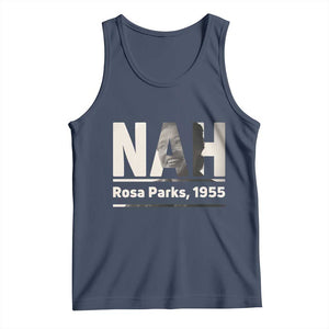 Nah Rosa Parks Tank Top Female Empowerment American History TS12 Navy Print Your Wear