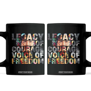 Rosa Parks Coffee Mug Legacy Of Courage Voice Of Freedom TS12 Black Print Your Wear