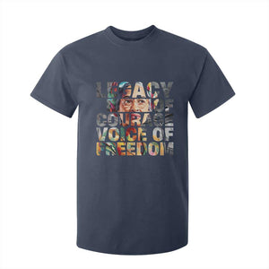 Rosa Parks T Shirt For Kid Legacy Of Courage Voice Of Freedom TS12 Navy Print Your Wear