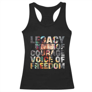 Rosa Parks Racerback Tank Top Legacy Of Courage Voice Of Freedom TS12 Black Print Your Wear