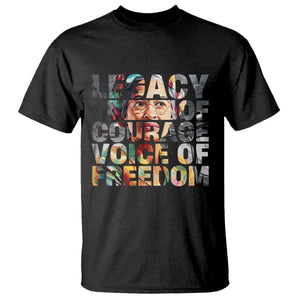 Rosa Parks T Shirt Legacy Of Courage Voice Of Freedom TS12 Black Print Your Wear