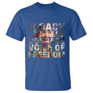 Rosa Parks T Shirt Legacy Of Courage Voice Of Freedom TS12 Royal Blue Print Your Wear