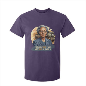 Rosa Parks Tired Of Giving In T Shirt For Kid Civil Rights Activist TS12 Purple Print Your Wear