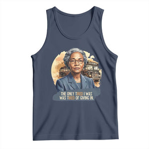 Rosa Parks Tired Of Giving In Tank Top Civil Rights Activist TS12 Navy Print Your Wear