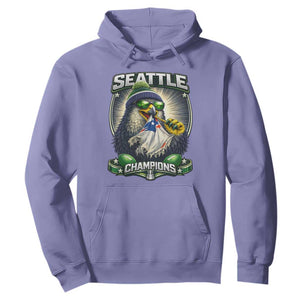 Seattle Champions Fan Pride Hoodie Football Fan Gift TS12 Violet Print Your Wear