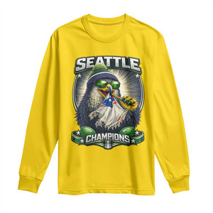 Seattle Champions Fan Pride Long Sleeve Shirt Football Fan Gift TS12 Daisy Print Your Wear