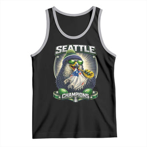 Seattle Champions Fan Pride Tank Top Football Fan Gift TS12 Black Athletic Heather Print Your Wear