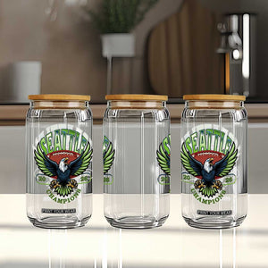 Seattle Champions Fan Pride Glass Can Gift For Football Lovers TS12 Print Your Wear