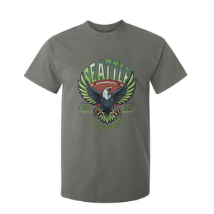 Seattle Champions Fan Pride T Shirt For Kid Gift For Football Lovers TS12 Military Green Print Your Wear