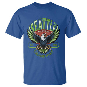 Seattle Champions Fan Pride T Shirt Gift For Football Lovers TS12 Royal Blue Print Your Wear