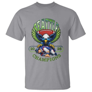 Funny Champion Seattle Dominates New England T Shirt 12s Fan Pride TS12 Sport Gray Print Your Wear