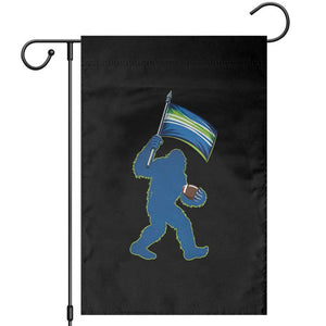 Bigfoot Seattle Sports Fan Garden Flag Sasquatch 12s Pride Gift TS12 Black Print Your Wear