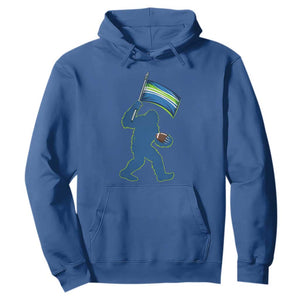 Bigfoot Seattle Sports Fan Hoodie Sasquatch 12s Pride Gift TS12 Royal Blue Print Your Wear