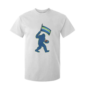 Bigfoot Seattle Sports Fan T Shirt For Kid Sasquatch 12s Pride Gift TS12 White Print Your Wear