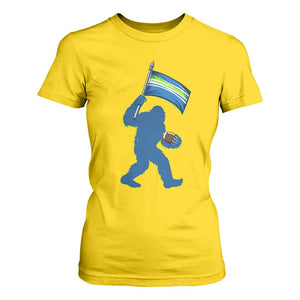 Bigfoot Seattle Sports Fan T Shirt For Women Sasquatch 12s Pride Gift TS12 Daisy Print Your Wear