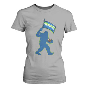 Bigfoot Seattle Sports Fan T Shirt For Women Sasquatch 12s Pride Gift TS12 Sport Gray Print Your Wear