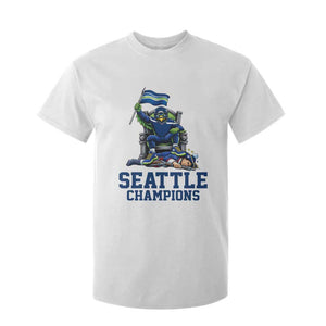 Funny Seattle Clobbers New England T Shirt For Kid Football Game Day TS12 White Print Your Wear
