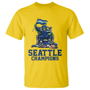 Funny Seattle Clobbers New England T Shirt Football Game Day TS12 Daisy Print Your Wear