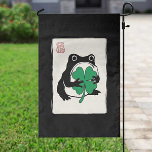 Grumpy Frog Japanese Garden Flag St Patricks Day Gift TS12 Print Your Wear