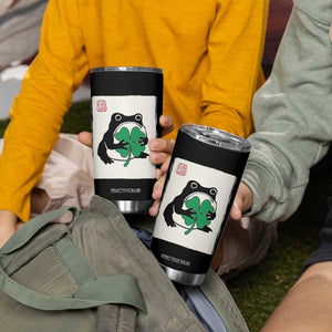 Grumpy Frog Japanese Tumbler Cup St Patricks Day Gift TS12 Print Your Wear