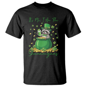 I Am The Shenanigans T Shirt Funny Irish Raccoon TS12 Black Print Your Wear