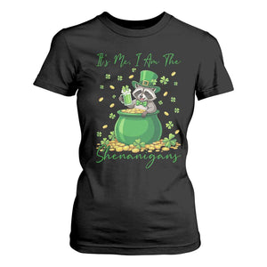 I Am The Shenanigans T Shirt For Women Funny Irish Raccoon TS12 Black Print Your Wear