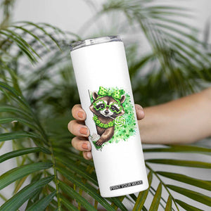 Funny Raccoon St Patricks Day Skinny Tumbler Irish Party Animal Gift TS12 Print Your Wear
