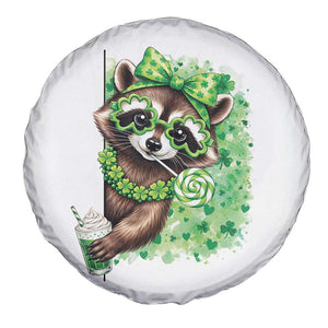 Funny Raccoon St Patricks Day Spare Tire Cover Irish Party Animal Gift TS12 Print Your Wear