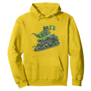 Funny St Patricks Day Dinosaur Truck Hoodie Irish Holiday Gift TS12 Daisy Print Your Wear