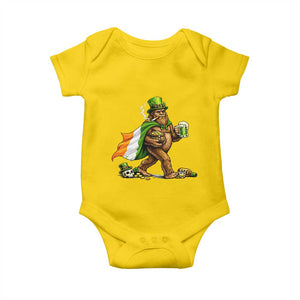 Funny St Patricks Day Bigfoot Baby Onesie Mythical Party Gift TS12 Daisy Print Your Wear