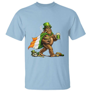 Funny St Patricks Day Bigfoot T Shirt Mythical Party Gift