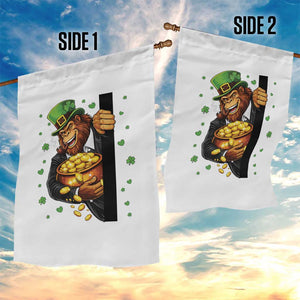 Funny St Patricks Day Bigfoot Garden Flag Irish Revelry Gift TS12 Print Your Wear