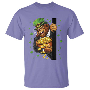 Funny St Patricks Day Bigfoot T Shirt Irish Revelry Gift