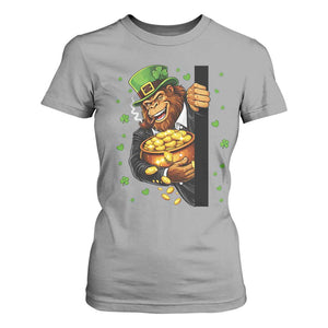 Funny St Patricks Day Bigfoot T Shirt For Women Irish Revelry Gift TS12 Sport Gray Print Your Wear